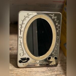 Vintage Happily Ever After Disney Mickey and Minnie Wedding Portrait Frame